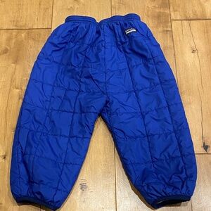 Reversible Patagonia Royal Blue Quilted Pants